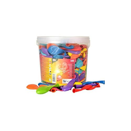 PAPSTAR Luftballons bunt, 500 St.