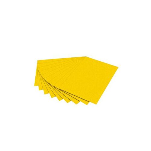 folia Fotokarton gelb 300 g/qm 50 St.