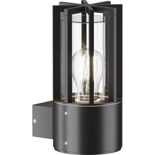 Außenwandleuchte modern graphit E27 15W Barrel Maytoni