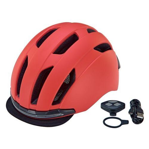 Fahrradhelm ECO Urban rot 52-58 cm