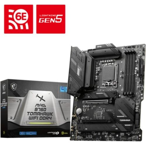 MSI MAG B760 TOMAHAWK WIFI DDR4 Motherboard Intel B760 LGA 1700 ATX