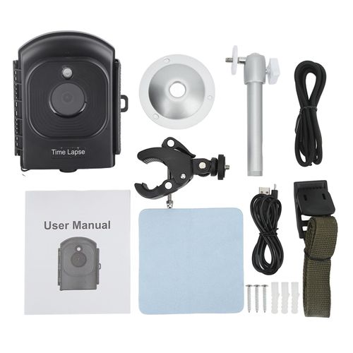 Zeitrafferkamera,Zeitrafferkamera für den Außenbereich,Zeitraffervideokamera,Zeitrafferkamera bei schlechten Lichtverhältnissen,1080P HD Zeitrafferkamera,Vollfarb-Zeitrafferkamera