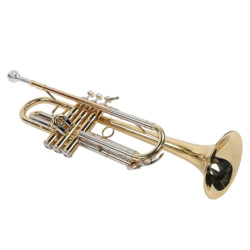 Trompete,Trompete für Blechbläser,Professionelle Trompete,Musiktrompete,Musikinstrument