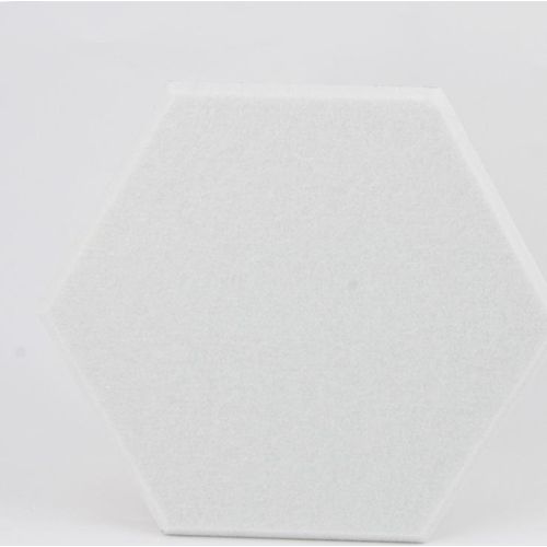 INF 20 Stück Akustikplatten mit Klebstoff - Weiß