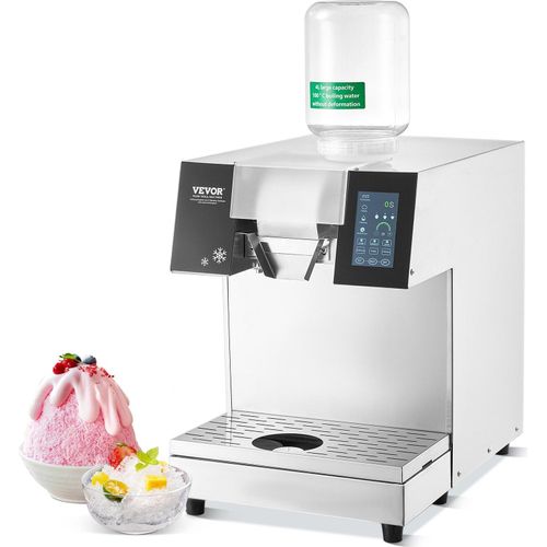 Kommerzielle Schneeflocken-Eismaschine 180kg/24h Eisrasierer Touch-LCD