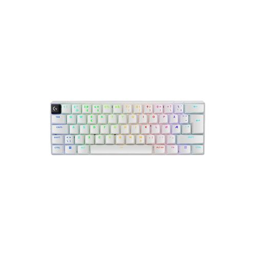 Logitech G PRO X 60 LIGHTSPEED - Gaming Tastaturen - ohne Numpad - Deutsch - Weiss