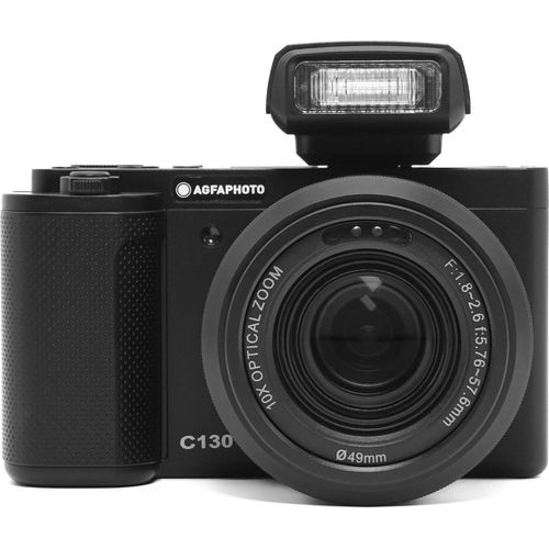 Digitalkamera Realishot C130 CMOS 10x 24MP Schwarz