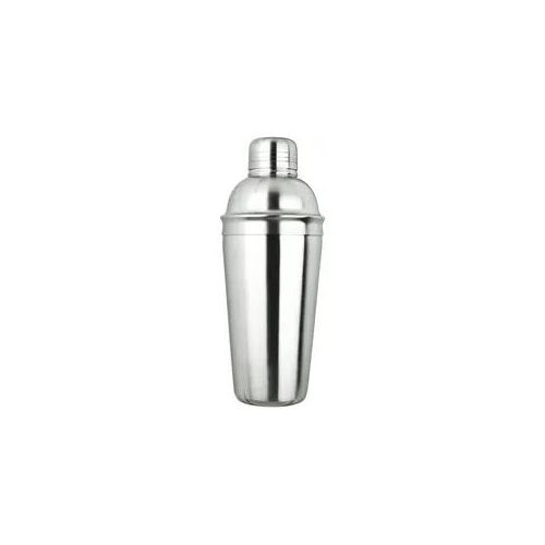 Cocktail Shaker, Edelstahl, dreiteilig, matt - 700ml