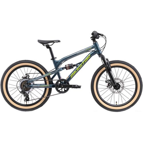 Jugendfahrrad BIKESTAR Gr. 30, grün, Fahrräder, Kinder, 30cm, 20 Zoll (50,80cm)