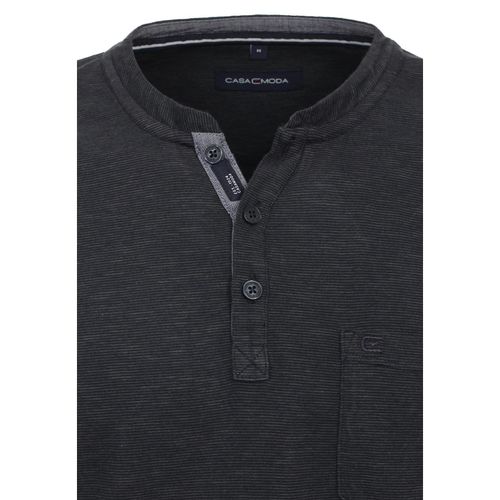 CASA MODA T-Shirt Henley-Shirt