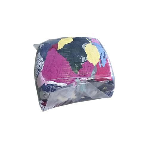 Putzlappen, in Trikot-Qualität, zugfest, Recycling-Baumwolle, bunt, 10 kg
