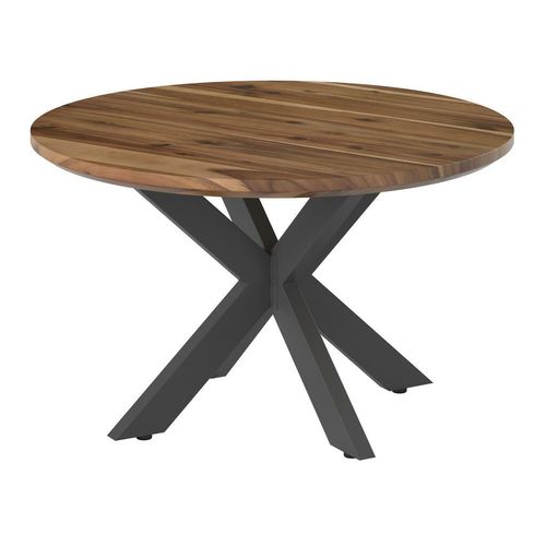 Ambia Garden Loungetisch , Akazie , Holz, Metall , Akazie , vollmassiv , rechteckig , 80x45x80 cm , wetterfest , Loungemöbel, Loungetische