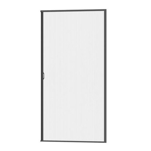 Alu-Plisseetür Professional 125 x 220 cm anthrazit