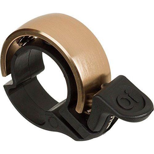 Knog Oi Classic Small Fahrradklingel 22,2 mm white/brass