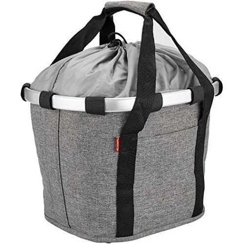 KLICKfix Bikebasket Lenkertasche twist silver