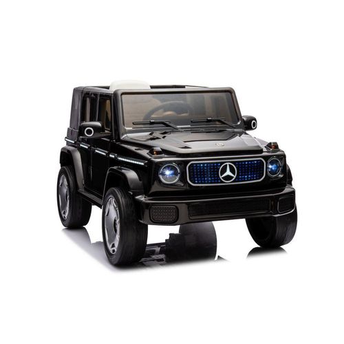 Kinder Elektroauto Mercedes Benz EQG vier Motoren+FB+LED uvm. schwarz