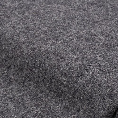 Walkloden "Peter" aus reiner Wolle, grau