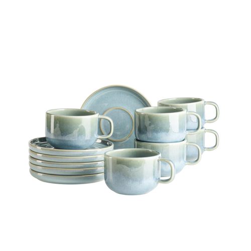 Mäser Kaffeetassen-Set, Steinzeug Cordelia