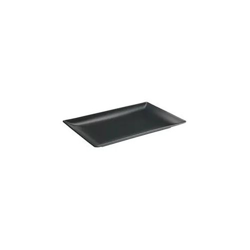 Platte Luna Stoneware, schwarz - 30x20cm (6 Stk.)