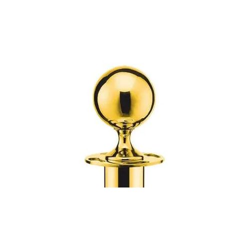 Abgrenzungsständer Edelstahl gold Kugel - Titanium gold, Kugel - Titanium gold, Kugel