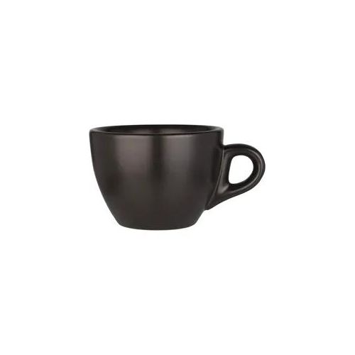 Kaffeetasse Barista, Porzellan schwarz - 160ml (6 Stk.)