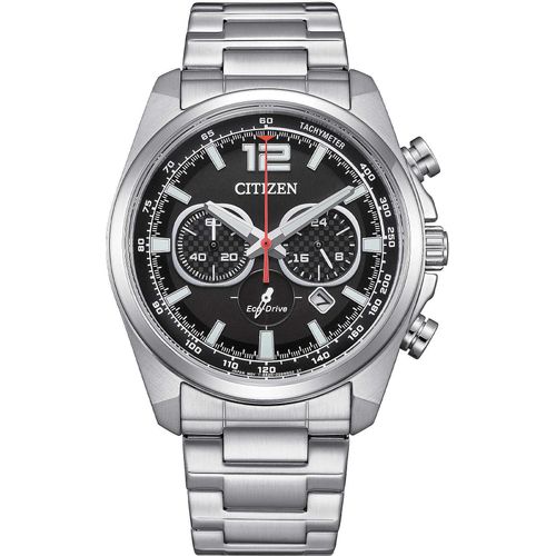 Chronograph Citizen Versilbert/Stahl Mit Schraube Kollektion Racing - mann
