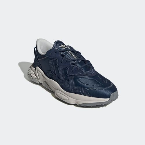 Sneaker ADIDAS ORIGINALS, Gr. 46, night indigo, grau one, grau two, Textil, Leder, sportlich, Schuhe