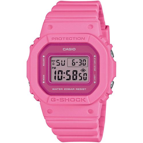 Chronograph CASIO G-SHOCK, pink, Armbanduhren, Damen, Quarzuhr, Armbanduhr, Damen, Herren, digital, bis 20 bar wasserdicht