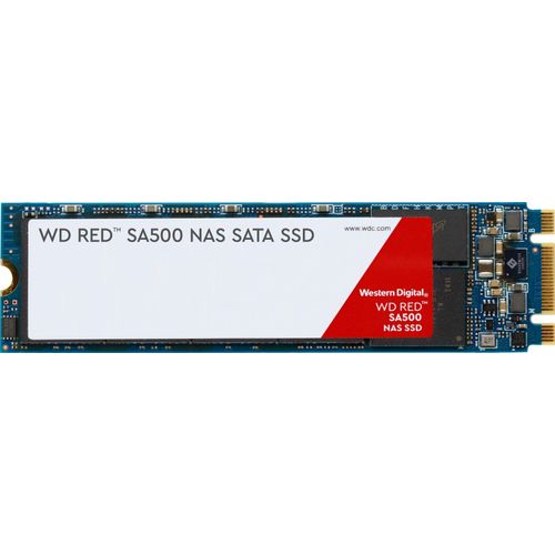 WESTERN DIGITAL interne SSD "Red SA500 M.2", rot, 2 TB, Festplatten