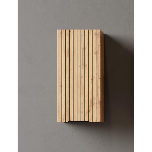 Hängeschrank WELLTIME, braun (wotaneiche), B:30cm H:64cm T:20cm, Holzwerkstoff, Schränke, Hängeschrank, Welltime, Breite 30 cm, reversibel, 1-türig