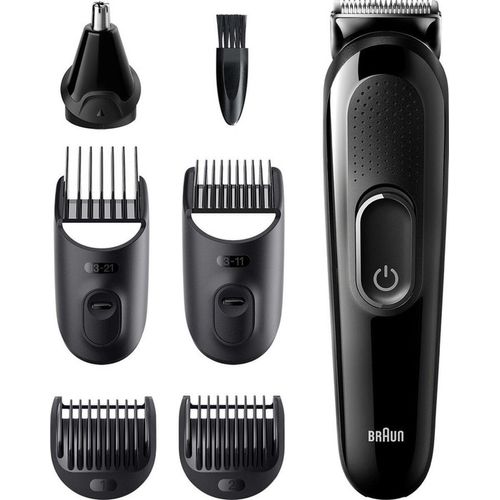 Braun 3 MGK3322 All-in-One-Trimmer – Haarschneider – kabellos – Schwarz