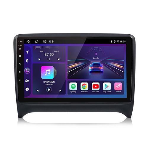 Carplay Autoradio Für Audi TT MK2 8J 2006-2014 Android 13 GPS Navi WIFI BT USB FM RDS 1+32G