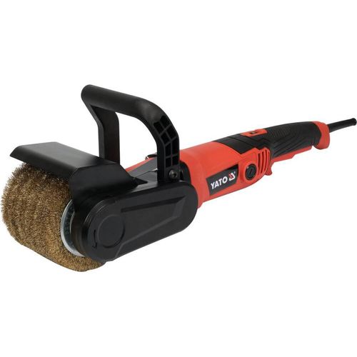 YATO, Modell YT-81953, 1300W Poliermaschine, ideal zum Polieren und Schwabbeln von Metall- und Holzoberflächen, leistungsfähig und effizient für professionelle Feinarbeiten.