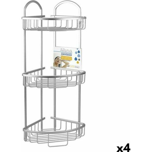 Eckregal Confortime Alluma 23 x 23 x 67,5 cm (4 Stück)