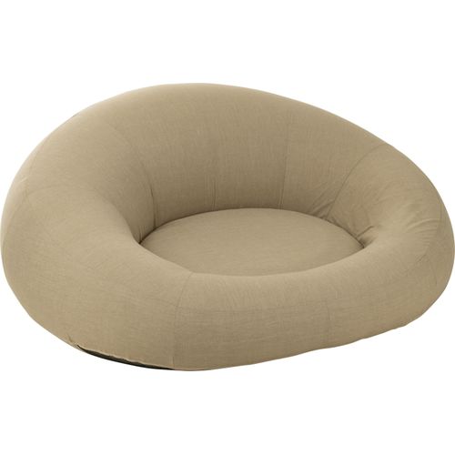 J-Line Matratze Donut Polypropylen Beige