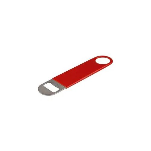Flaschenöffner Vinylüberzug - rot - Rot