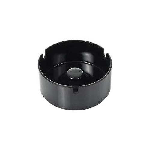 Aschenbecher schwarz - Melamin (10cm)