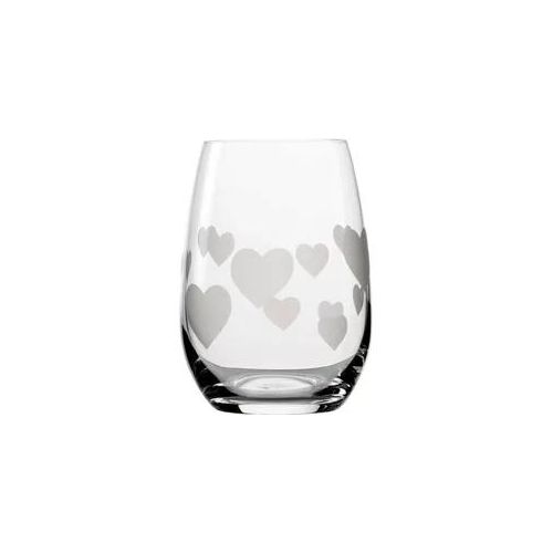 Trinkglas satiniert L'Amour, Stölzle - 335ml (6 Stk.) - 6er Karton