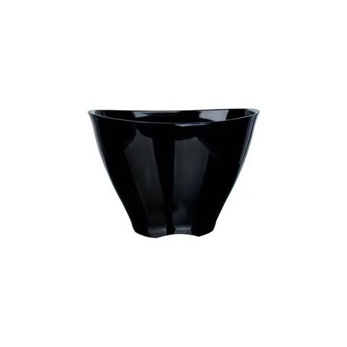 Flaschenkühler Acryl, oval - schwarz (1-2 Flaschen)
