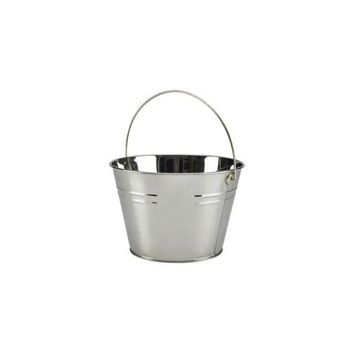 Eimer, silberfarben - Edelstahl (6L)