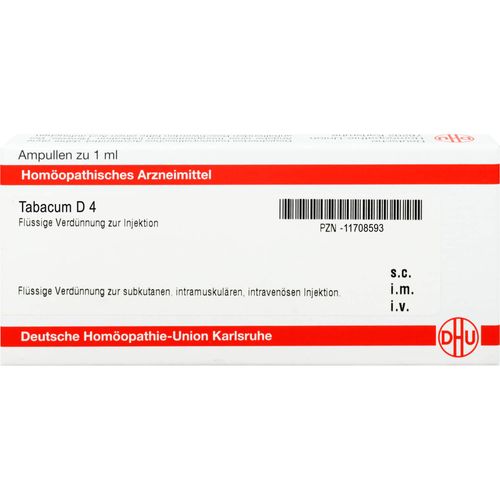 Tabacum D4 Ampullen 8 ML