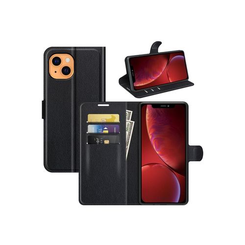 Hülle Handy Schutz für Apple IPhone 13 Case Cover Tasche Etuis Bumper Schwarz