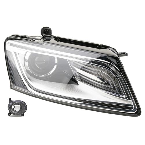 Johns, Scheinwerfer passend für Audi Q5 8R 06/12 - Xenon D3S Rechts + Nebelscheinwerfer 8R0941044C 8R0941044 8T0941700B 8T0941700A