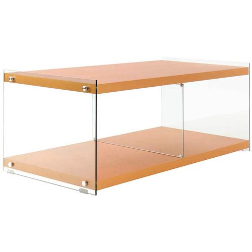 Kayoom TV-Schrank »TV-Tisch Elementary, eckige Form, viel Ablagefläche«, (1 St.), TV-Tisch, gehärtetes Glas, pflegeleicht