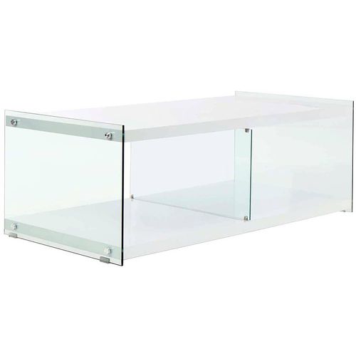 Kayoom TV-Schrank »TV-Tisch Elementary, eckige Form, viel Ablagefläche«, (1 St.), TV-Tisch, gehärtetes Glas, pflegeleicht