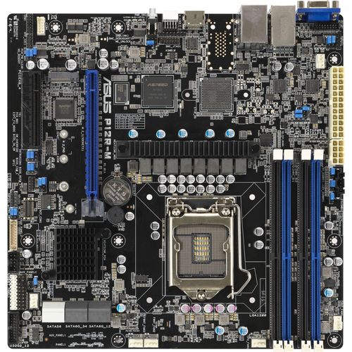 ASUS P12R-M microATX 1x LGA 1200 DDR4 2x1G