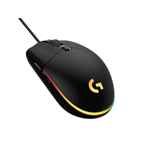 Logitech G203 LIGHTSYNC - Black - Gaming Maus (Schwarz mit RGB)