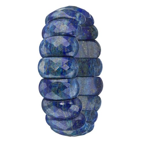 Armband LADY, blau (blau, blau), Armbänder, Damen, Glas
