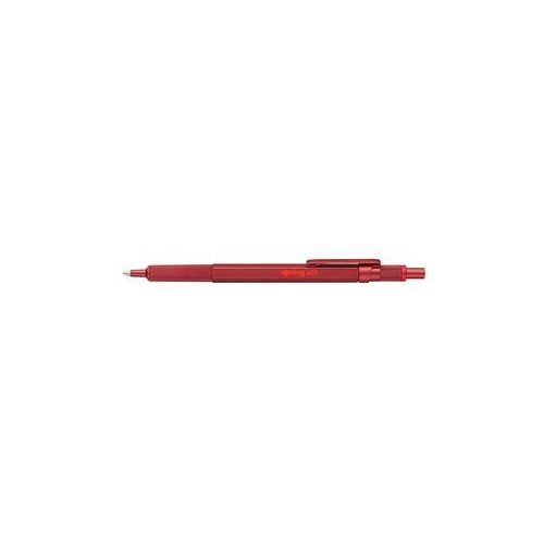 rotring Kugelschreiber 600 metallic-rot, Schreibfarbe: schwarz, 1 St.