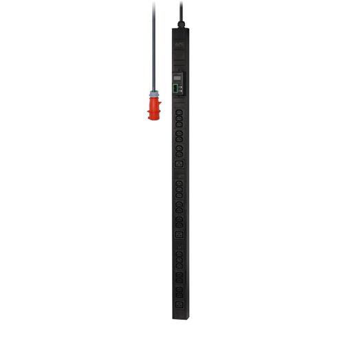APC EPDU1216M - Messgerät - 0U - Dreiphasig - Senkrecht - Aluminium - Schwarz